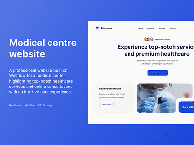 Medical centre website - Création de site internet