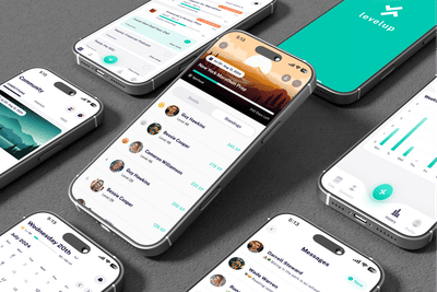 Level Up Goal & Habit Tracker - App móvil