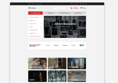 Modernizing functionality for the heating industry - E-Commerce