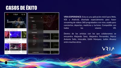 VRIA EXPERIENCE - Mobile App