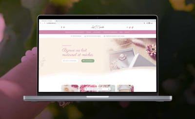 Création d'une site e-commerce pour Laitmerveille - Website Creatie