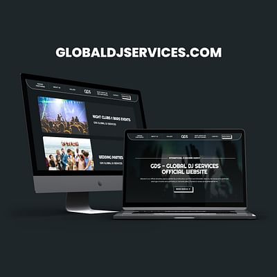 Global DJ Services (Web Design & Web Development) - Estrategia digital