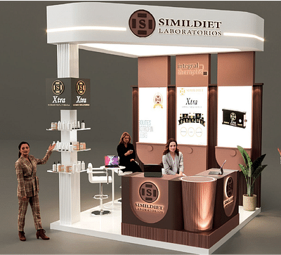 Simildiet Laboratorios Exhibition Booth - Marketing