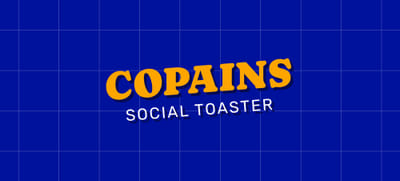 Copains – Social Toaster - Grafische Identität