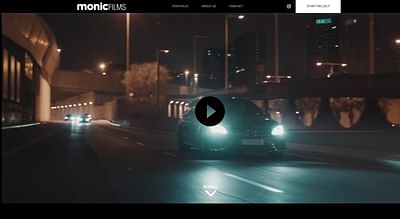 Monic Films GmbH - Website - Webseitengestaltung