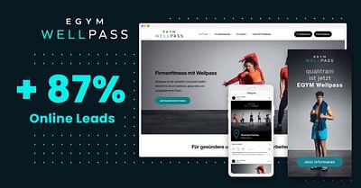 Wellpass: 87% Leadzuwachs in wenigen Monaten - Onlinewerbung