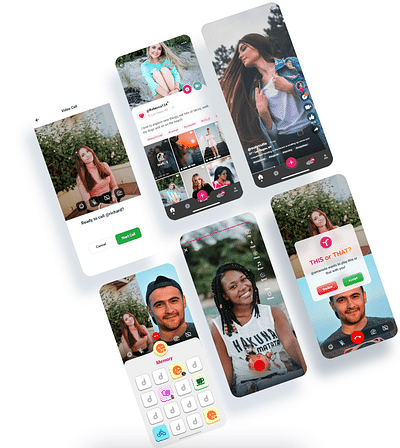 Dating App | UI/ UX Design - Ergonomie (UX / UI)