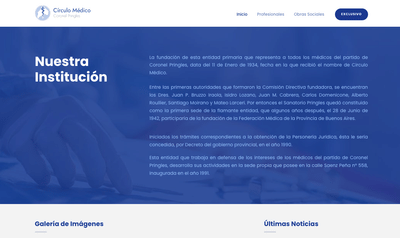 Circulo Medico - Creación de Sitios Web