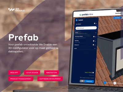 Prefab | Dakkapellen op maat via 3D-configurator - Software Development