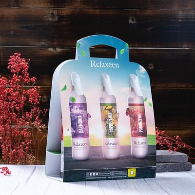Relaxeen Air Freshener Pack - Verpackungsdesign