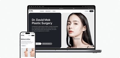 Webgamma Develops a Website for Dr. Mok’s Clinic - Branding & Positioning