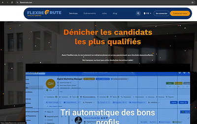 FlexRecrute - Recruitment Platform - Création de site internet