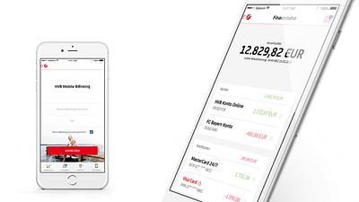 HypoVereinsbank Mobile Banking App - Ergonomie (UX / UI)