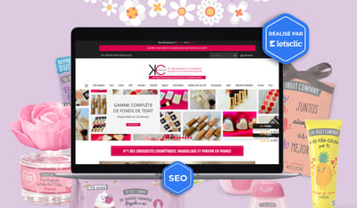 Stratégie SEO - KCosmétiques - SEO