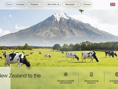 New Image International: multi-market health and nutrition site - Website Creation