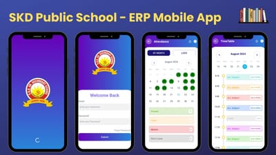 SDK Public School ERP App - App móvil