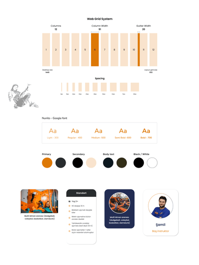 Sky Park Website - Webseitengestaltung