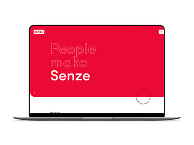 Senze - Nieuwe website - Website Creatie