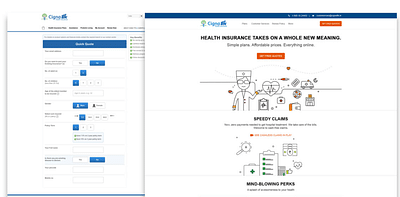 Re-imagining Health Ins. Digital transformation - Web analytics / Big data