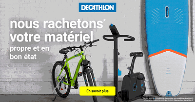 Decathlon - Campagnes publicitaires digitales - Web analytique/Big data
