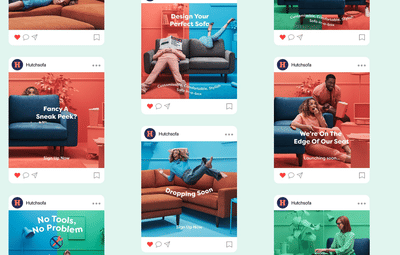 The birth of a sofa in a box. - Branding & Positioning