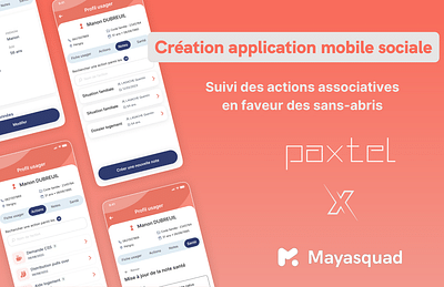 Paxtel - Associatif - Mobile App
