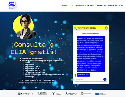 Consultora jurídica artificial para startups - Künstliche Intelligenz