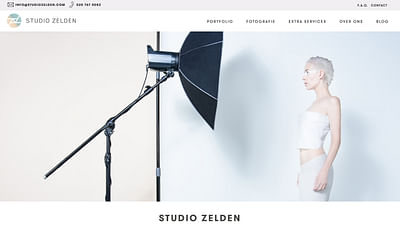Perfect website for photography agency - Ergonomy (UX/UI)
