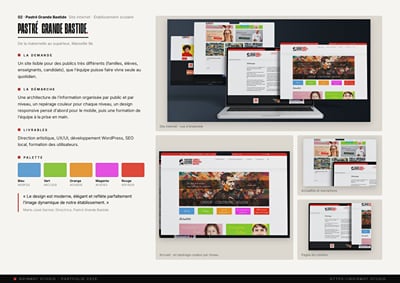 Pastré Grande Bastide : site internet d'un établissement scolaire - Website Creatie