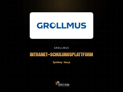 Intranet-Schulungsplattform mit Symfony und Vue.js - Webanwendung