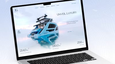 ElGar: Premium Catamaran Website & 3D Visualization - Website Creation