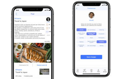 Noptime - APP Social - Applicazione web