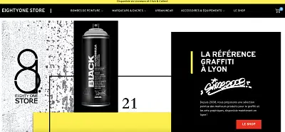 Eighty One Store - Création de site internet