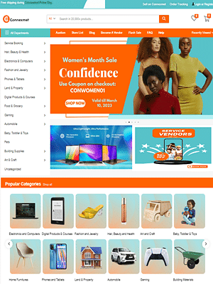 Ecommerce Website, SEO, Branding and SM - Création de site internet