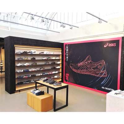 Asics - Show room Paris - Evénementiel