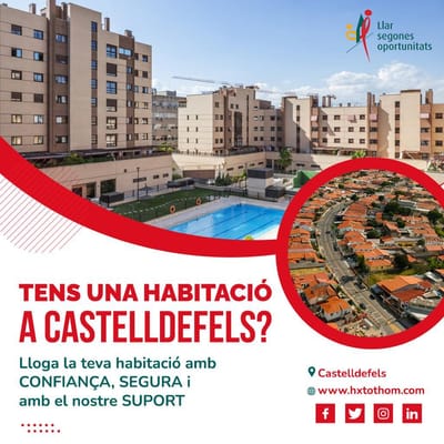 Campaña de anuncios en meta de alquiler de habitaciones en Barcelona - Redes Sociales