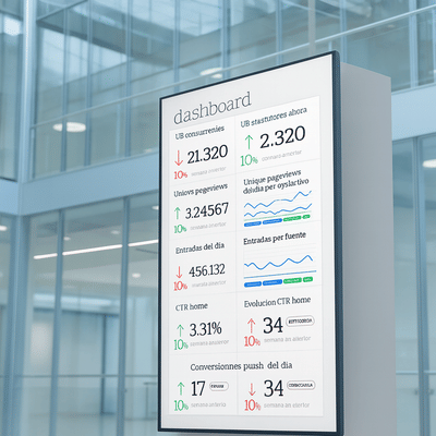 Real Time Dashboard | La Nación - Application web