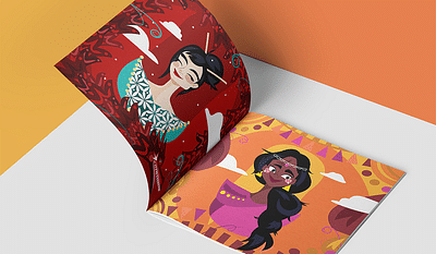 Les femmes du monde. - Design & graphisme