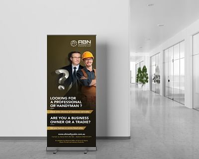 Pull Up banner design - Diseño Gráfico