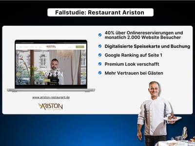 Fallstudie für griechisches Restaurant - Onlinewerbung