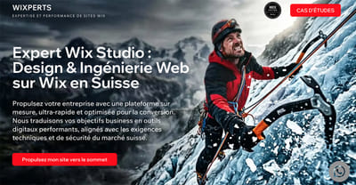 WIXPERTS, agence de design et stratégie web sur WIX - Design & graphisme