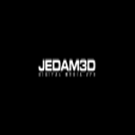 JEDAM3D DIGITAL MEDIA VFX logo