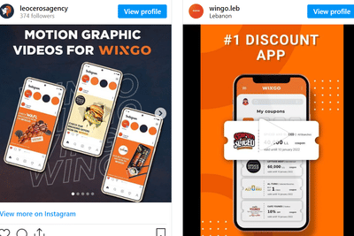 Social Media Animated Posts for Wingo - Advertising