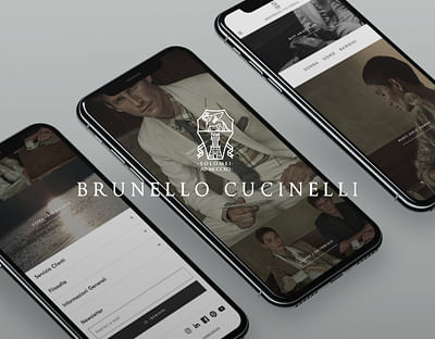 Brunello Cucinelli e-commerce - Ergonomia (UX/UI)
