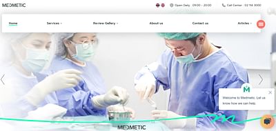 Website - MedMetic - Website Creation