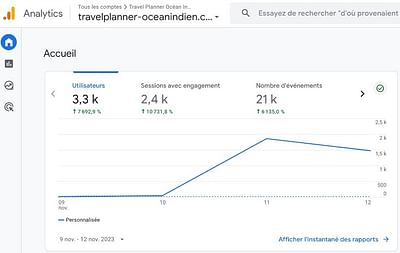 Chiffre annuel en seulement 2 jours avec GoogleAds - Publicité en ligne