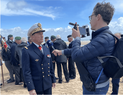 Inauguration d'un Mémorial | Commérations des 80 ans du D-Day - Media Planning