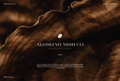 Branding for Akhshab misr - Markenbildung & Positionierung