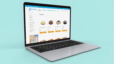 Hoogvliet gebakshop - Web Applicatie
