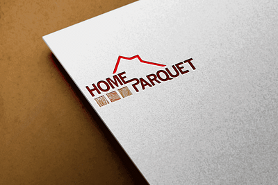 Réalisation logo Home Parquet - Diseño Gráfico